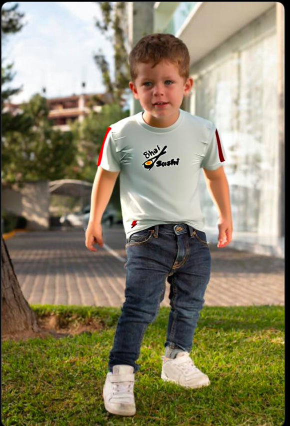 Shai Sushi T-shirt kids small